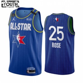 Detroit Pistons Derrick Rose 25 2020 All-Star Jordan Brand Sininen Pelipaidat Swingman - Lasten